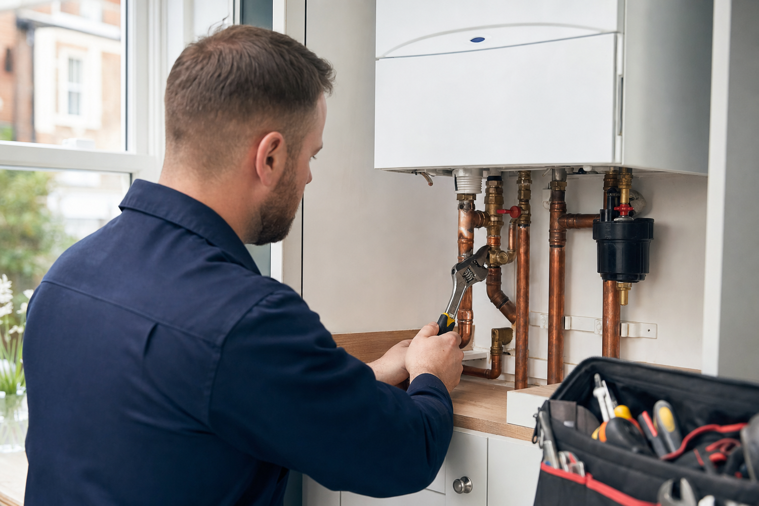 New Boiler Fitting - Plumber in Chelsea service image